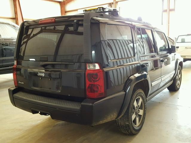 1J8HG48K96C356846 - 2006 JEEP COMMANDER 黑色 照片 4
