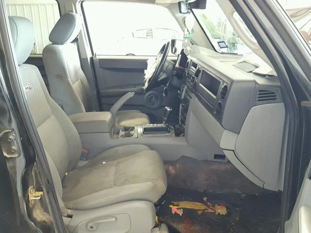 1J8HG48K96C356846 - 2006 JEEP COMMANDER 黑色 照片 5