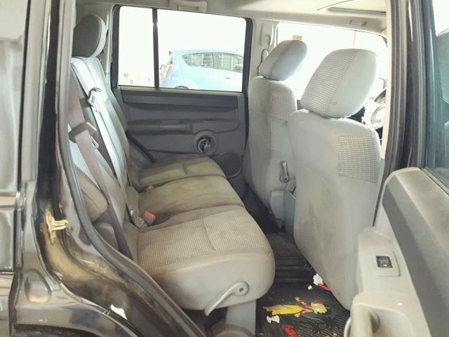 1J8HG48K96C356846 - 2006 JEEP COMMANDER 黑色 照片 6