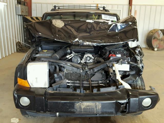 1J8HG48K96C356846 - 2006 JEEP COMMANDER 黑色 照片 7
