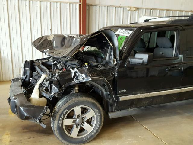 1J8HG48K96C356846 - 2006 JEEP COMMANDER 黑色 照片 9