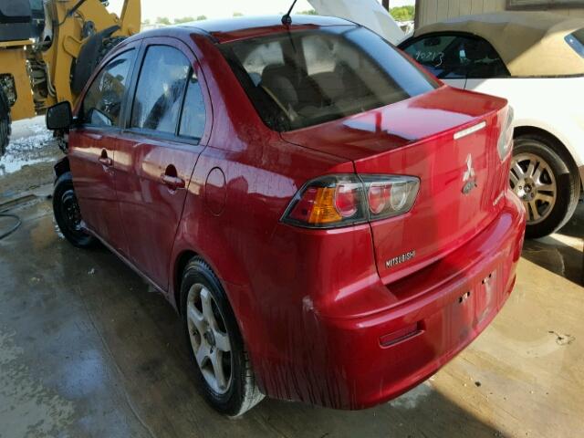 JA32U2FUXCU031481 - 2012 MITSUBISHI LANCER ES/ RED photo 3