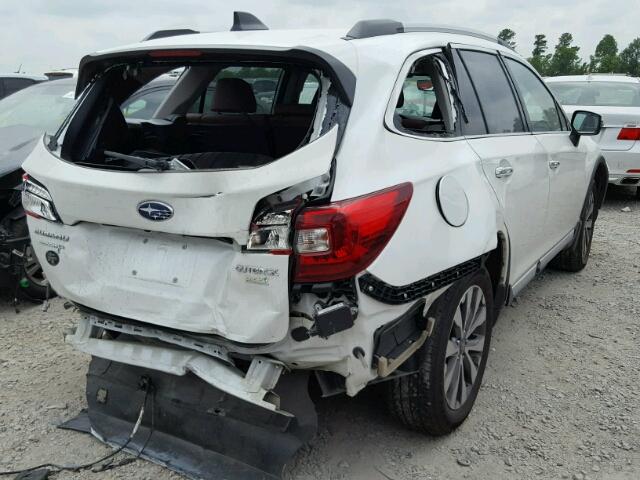 4S4BSATC1H3407622 - 2017 SUBARU OUTBACK TO WHITE photo 4