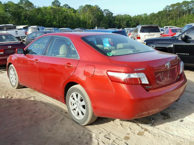 JTNBB46K773038901 - 2007 TOYOTA CAMRY NEW RED photo 3