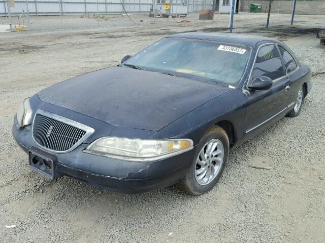 1LNLM91V1VY664487 - 1997 LINCOLN MARK VIII BLACK photo 2