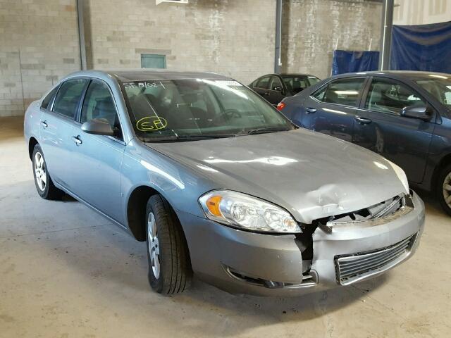 2G1WB55KX89158318 - 2008 CHEVROLET IMPALA LS GRAY photo 1