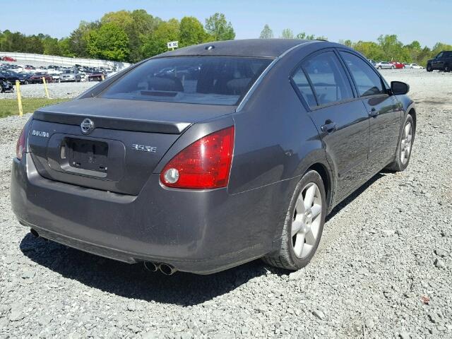 1N4BA41E85C818952 - 2005 NISSAN MAXIMA SE GRAY photo 4