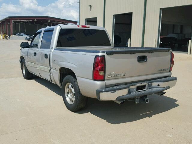 2GCEC13T551181732 - 2005 CHEVROLET SILVERADO TAN photo 3