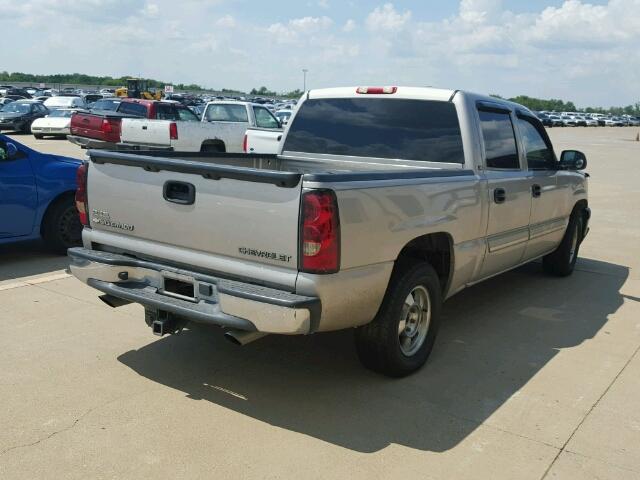 2GCEC13T551181732 - 2005 CHEVROLET SILVERADO TAN photo 4