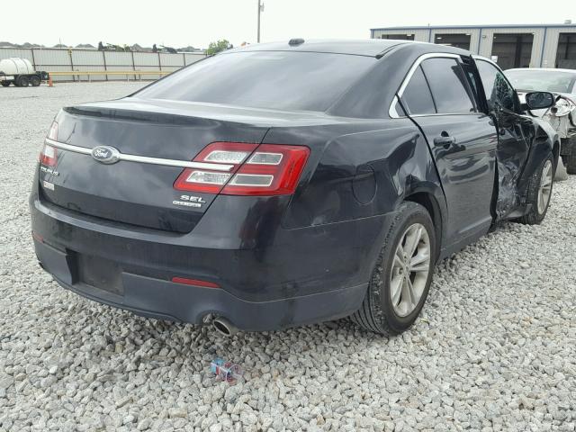 1FAHP2E89FG177483 - 2015 FORD TAURUS SEL BLACK photo 4