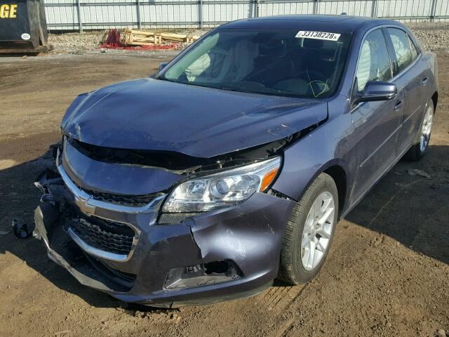 1G11C5SL0FF111291 - 2015 CHEVROLET MALIBU 1LT 蓝色 照片 2