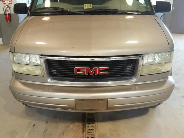 1GKDM19X73B514081 - 2003 GMC SAFARI XT TAN photo 7