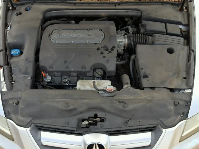 19UUA66255A020290 - 2005 ACURA TL SILVER photo 7