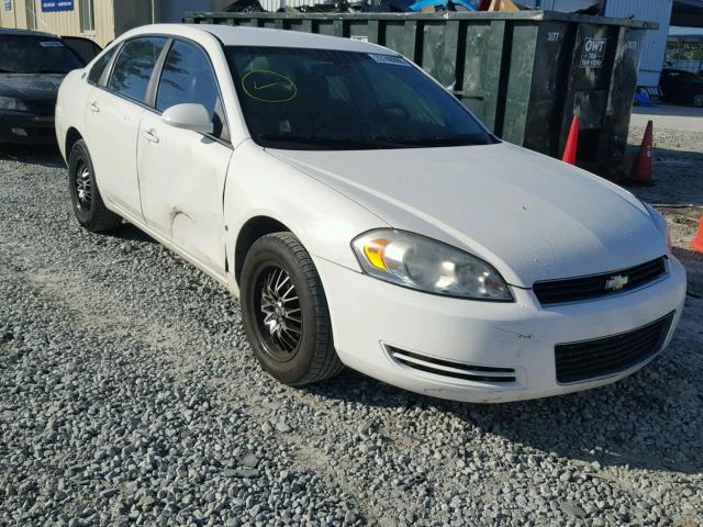 2G1WS553181244642 - 2008 CHEVROLET IMPALA POL WHITE photo 1