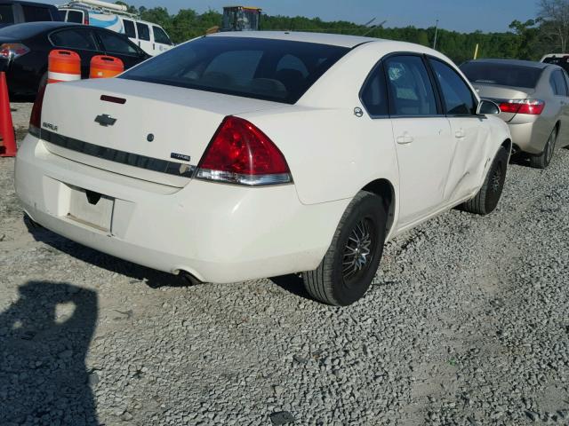 2G1WS553181244642 - 2008 CHEVROLET IMPALA POL WHITE photo 4