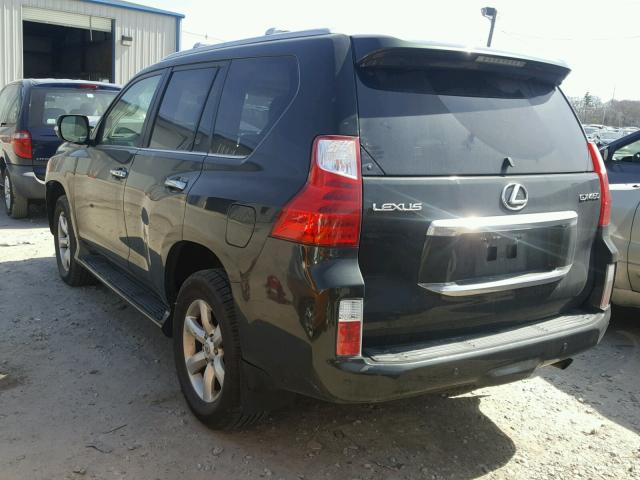 JTJBM7FX7A5007295 - 2010 LEXUS GX BASE GREEN photo 3