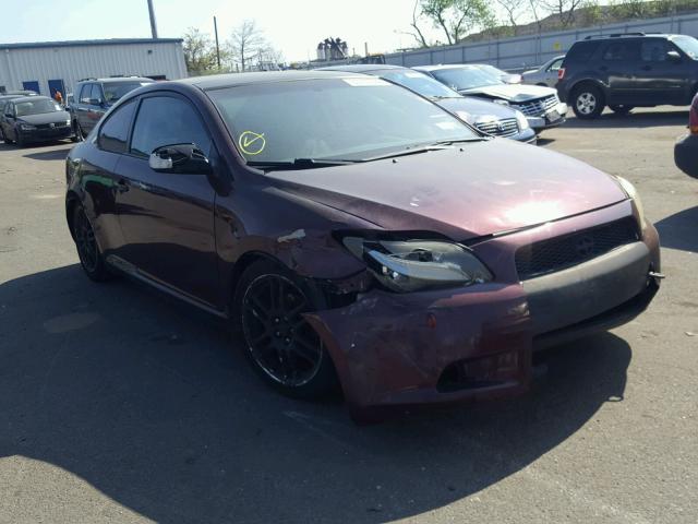 JTKDE177660088517 - 2006 TOYOTA SCION TC 栗色 照片 1