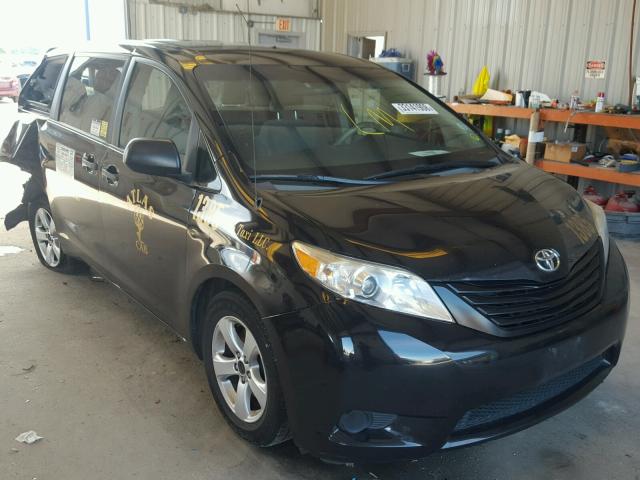 5TDZK3DC7DS304663 - 2013 TOYOTA SIENNA BAS BLACK photo 1