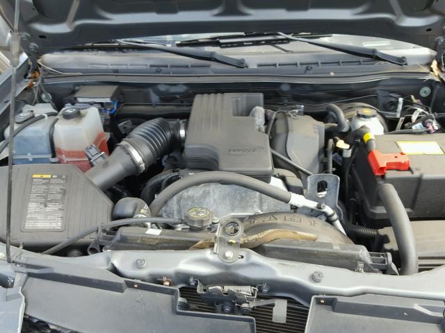 1GCDSCF95C8149044 - 2012 CHEVROLET COLORADO L GRAY photo 7