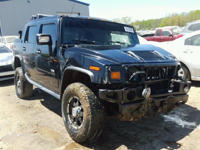 5GRGN22U57H110936 - 2007 HUMMER H2 SUT BLACK photo 1