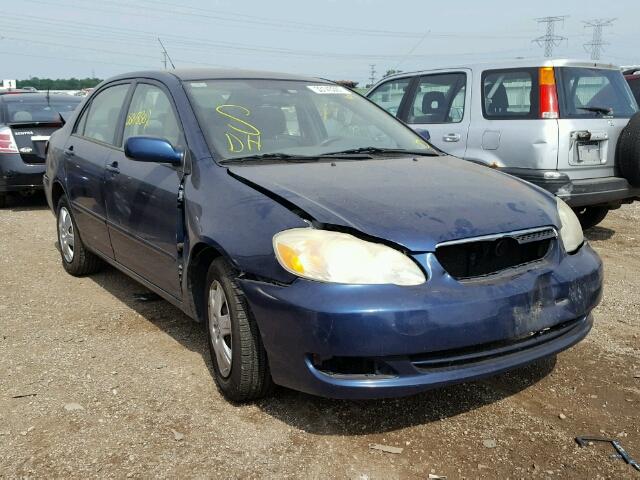 1NXBR32E36Z753902 - 2006 TOYOTA COROLLA BLUE photo 1