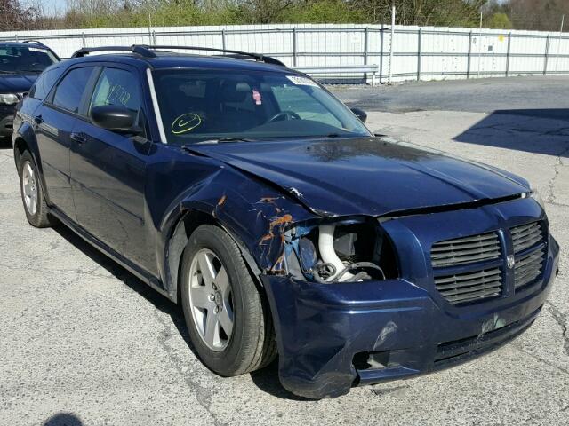 2D8FV48V25H125069 - 2005 DODGE MAGNUM SXT BLUE photo 1