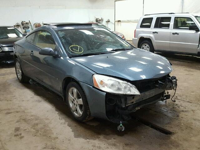 1G2ZH158364210070 - 2006 PONTIAC G6 GT GRAY photo 1