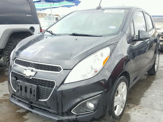 KL8CB6S97DC611310 - 2013 CHEVROLET SPARK LS BLACK photo 2