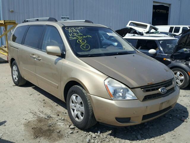 KNDMB233986221974 - 2008 KIA SEDONA EX GOLD photo 1