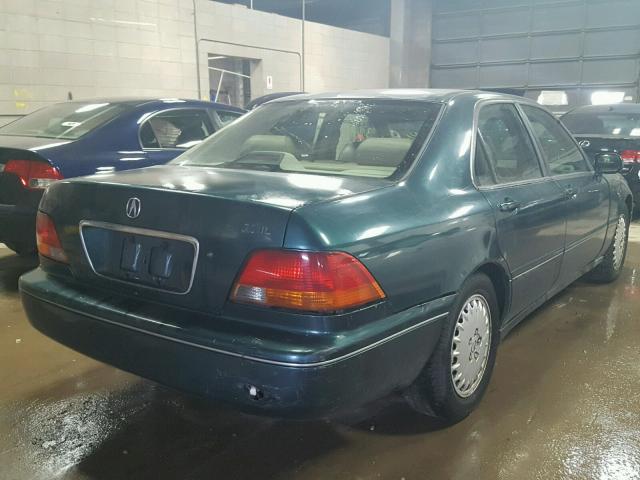 JH4KA9651TC014861 - 1996 ACURA 3.5RL GREEN photo 4