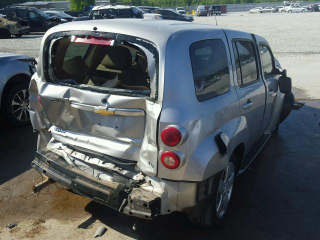 3GNDA13D16S518243 - 2006 CHEVROLET HHR LS GRAY photo 4