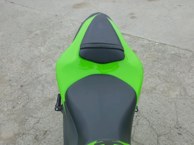 JKAZX4P187A016454 - 2007 KAWASAKI ZX600 P GREEN photo 6