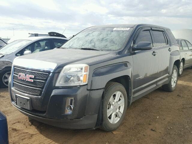 2CTFLCEW5A6348034 - 2010 GMC TERRAIN BLACK photo 2