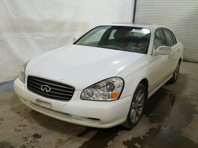 JNKBF01A52M008359 - 2002 INFINITI Q45 WHITE photo 2