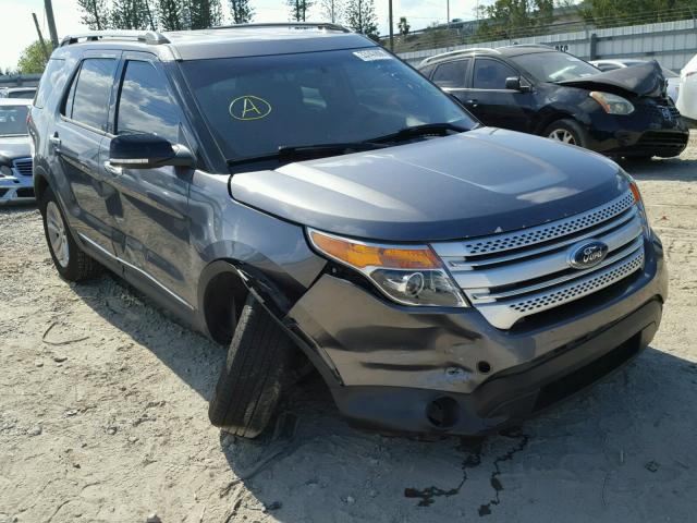 1FM5K7D87DGB68395 - 2013 FORD EXPLORER X GRAY photo 1