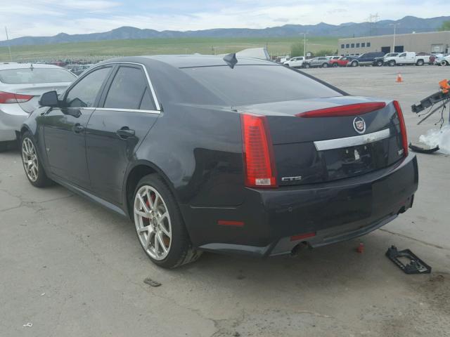 1G6DV5EP9D0162238 - 2013 CADILLAC CTS-V BLACK photo 3