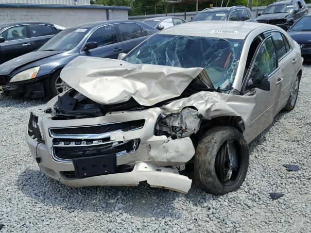1G1ZH57B99F228232 - 2009 CHEVROLET MALIBU 1LT 金色 照片 2