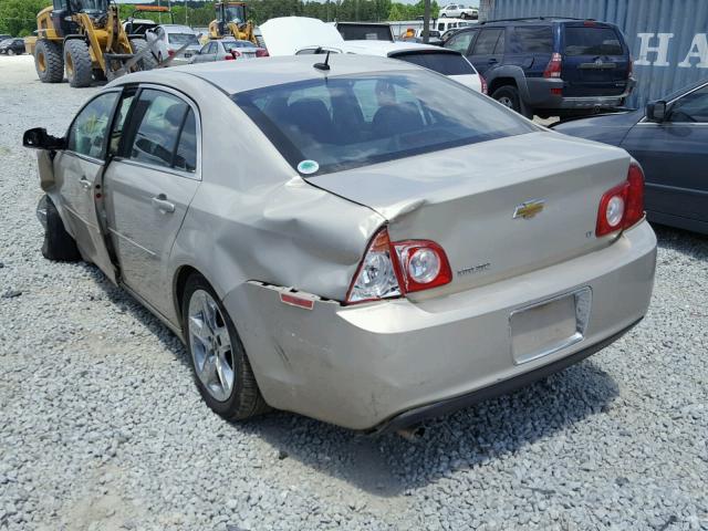 1G1ZH57B99F228232 - 2009 CHEVROLET MALIBU 1LT 金色 照片 3