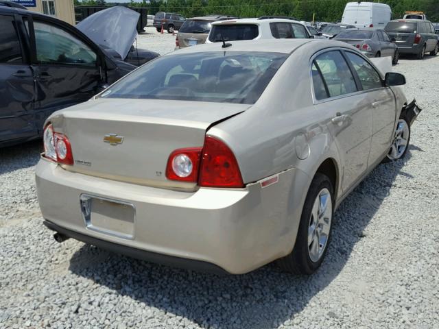 1G1ZH57B99F228232 - 2009 CHEVROLET MALIBU 1LT 金色 照片 4