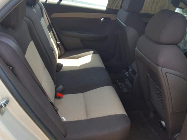 1G1ZH57B99F228232 - 2009 CHEVROLET MALIBU 1LT 金色 照片 6