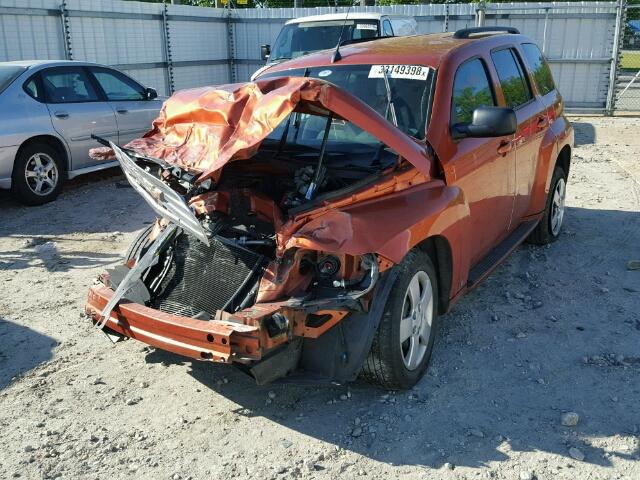 3GNDA13D08S630468 - 2008 CHEVROLET HHR LS ORANGE photo 2