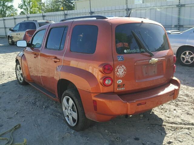 3GNDA13D08S630468 - 2008 CHEVROLET HHR LS ORANGE photo 3