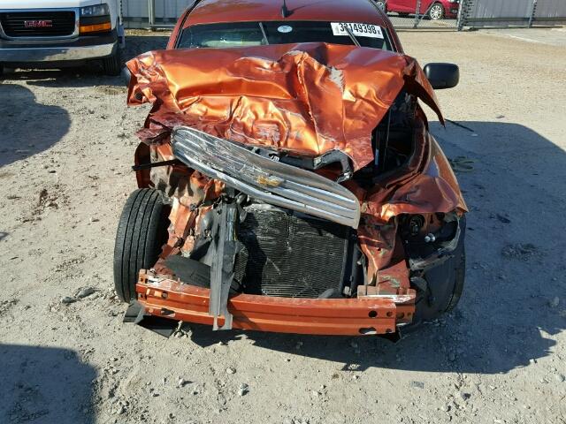 3GNDA13D08S630468 - 2008 CHEVROLET HHR LS ORANGE photo 7