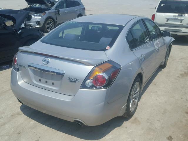 1N4BL2AP8AN501820 - 2010 NISSAN ALTIMA SR SILVER photo 4