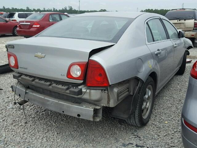 1G1ZG57B78F156299 - 2008 CHEVROLET MALIBU LS 银色 照片 4
