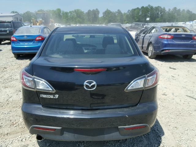 JM1BL1SF1A1218838 - 2010 MAZDA 3 I BLACK photo 9