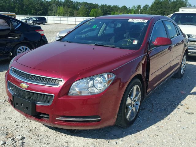 1G1ZC5E18BF294365 - 2011 CHEVROLET MALIBU 1LT 红色 照片 2