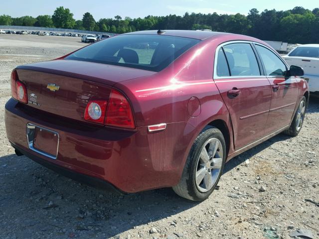 1G1ZC5E18BF294365 - 2011 CHEVROLET MALIBU 1LT 红色 照片 4