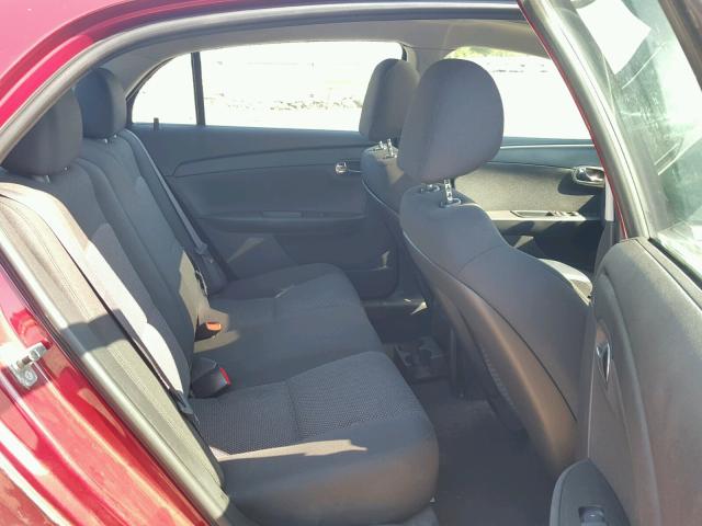 1G1ZC5E18BF294365 - 2011 CHEVROLET MALIBU 1LT 红色 照片 6