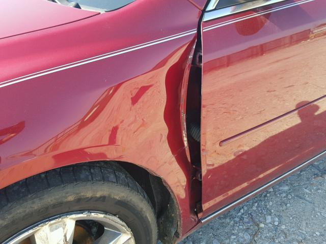 1G1ZC5E18BF294365 - 2011 CHEVROLET MALIBU 1LT 红色 照片 9